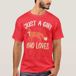 Camiseta Garotas Amantes de os animais da Floresta Selvagem