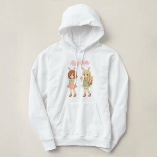 Camiseta Garotas anime coelhinhas da Páscoa fofas