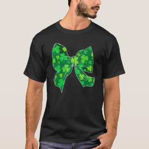 Camiseta Garotas Arcos Bonitas Crianças De Dia de São Patrí