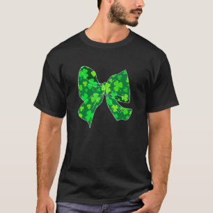 Camiseta Garotas Arcos Bonitas Crianças De Dia de São Patrí