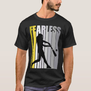 Camiseta Garotas Baseball Fierce Courage Forte Graphi