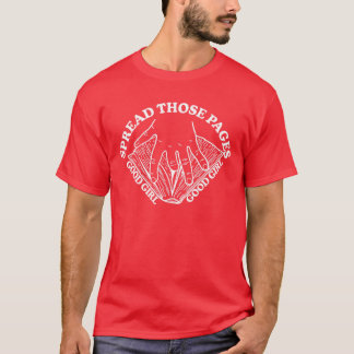 Camiseta Garotas Boas Lêem Livros RuinsDois Lados menino vi