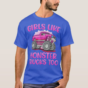 Camiseta Garotas Bonitas Como Caminhão Monstro Também