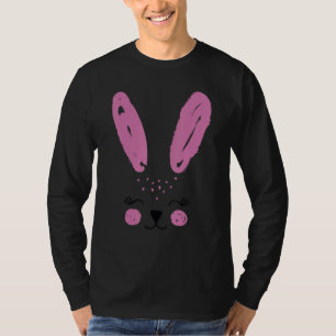 Camiseta Garotas bonitas de Felz pascoa Coelho Coelhinho