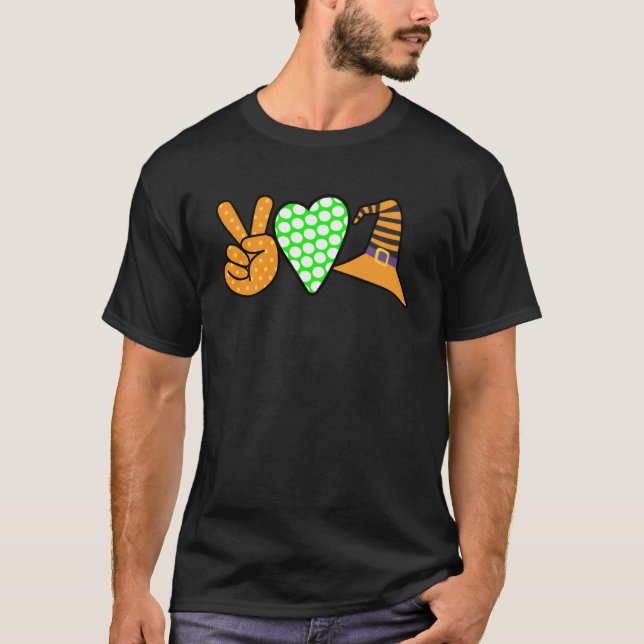 Camiseta Garotas bonitas Mulher do Amor pela Paz Bruxas Mág (Frente)