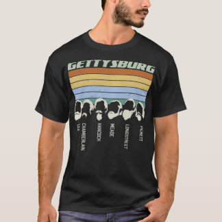 Camiseta Garotas da Guerra Civil Gettysburg Dama de Barba V