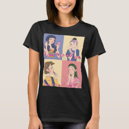 CAMISETA GAROTAS DE MAQUIAGEM