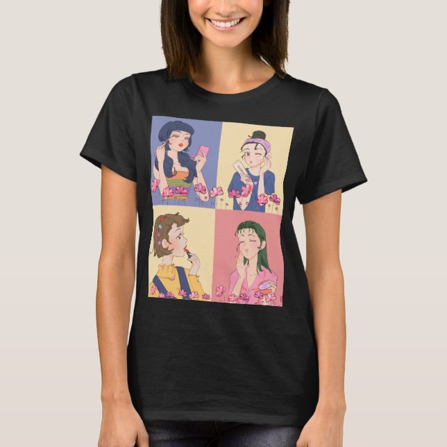 CAMISETA GAROTAS DE MAQUIAGEM (Frente)