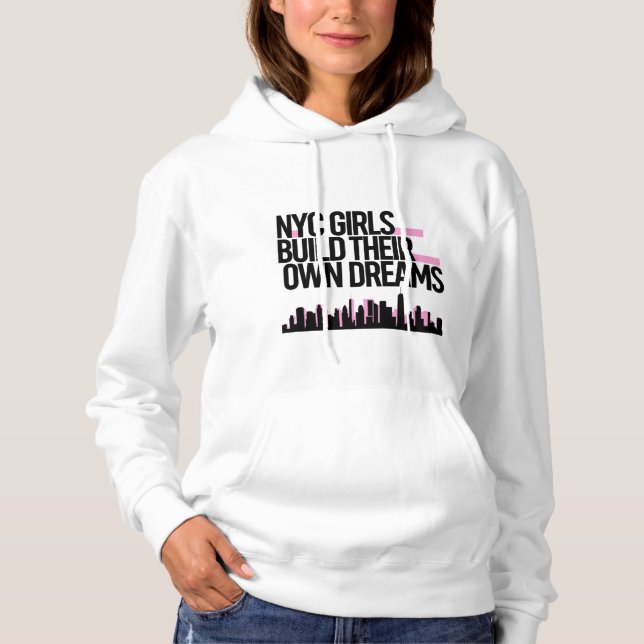Camiseta Garotas de NY constroem seus próprios sonhos (Frente)