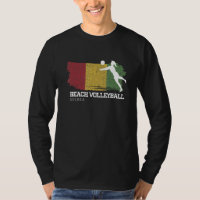 Garotas de Voleibol de Praia Guiné Bandeira Gir de