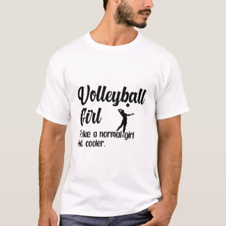 Camiseta Garotas de voleibol| Presentes de treinadores de j