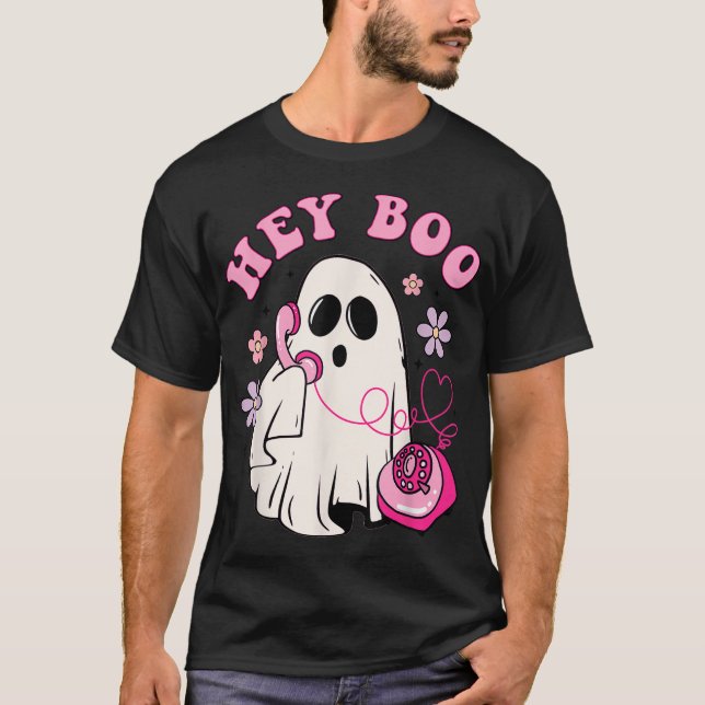 Camiseta Garotas Dias de as Bruxas engraçados Fantasmas Bon (Frente)