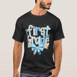 Camiseta Garotas do 1º ano de volta ao Arco de Coquetel Azu