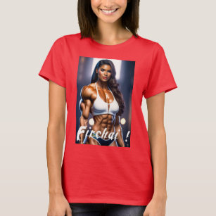 Camiseta Garotas do ginásio de Firehai vestem biquíni