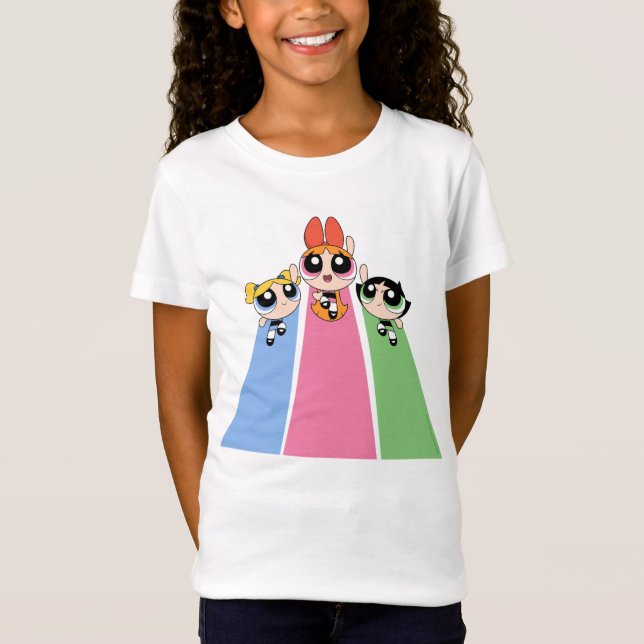 Camiseta Garotas do Powerpuff Voam Alto (Frente)