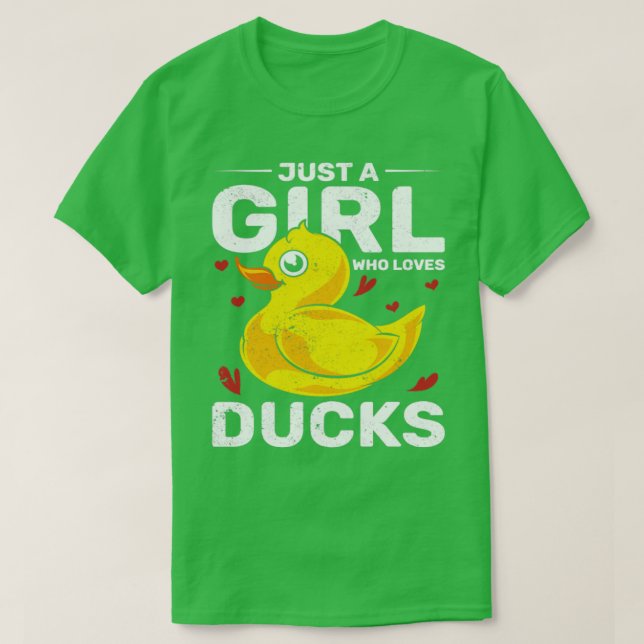 Camiseta Garotas Duckets Bath Duck Bath Toy Rubber Duck (Frente do Design)