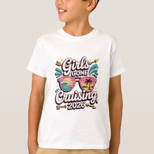Camiseta Garotas em Cruzeiro 2026 Viagem de Férias de Cruze