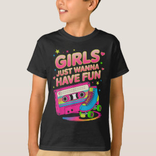 Camiseta Garotas engraçadas dos anos 80 só querem divertir-