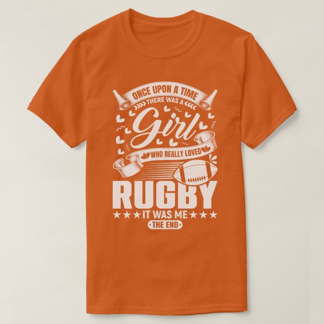 Camiseta Garotas, era eu Rugby (Frente do Design)