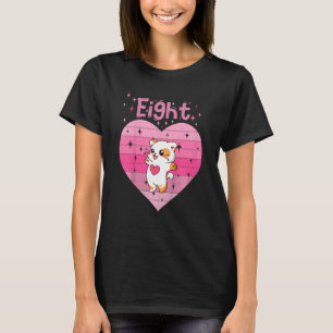 Camiseta Garotas Filhas Filha gatinha gatinho coração amor 