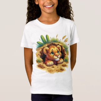 Camiseta Garotas fofas amantes de leão