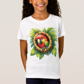 Camiseta Garotas fofas amantes de papagaio