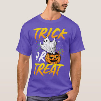 Camiseta Garotas Garotas Cuecas Assustadas do Halloween Gar