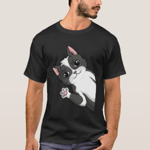 Camiseta Garotas Gatinhos Gatos Meninos Meninos Mulheres