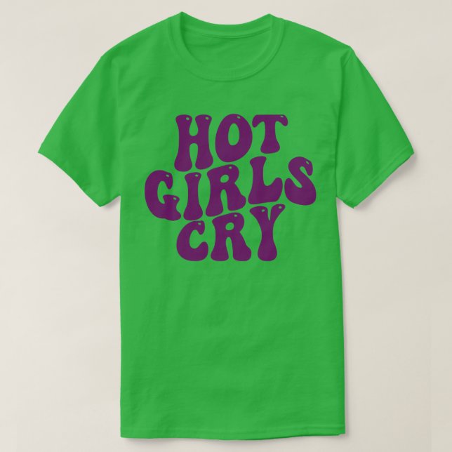Camiseta garotas gostosas choram 1 (Frente do Design)