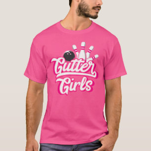 Camiseta Garotas-Gutter Correspondendo à Equipe Mulheres da