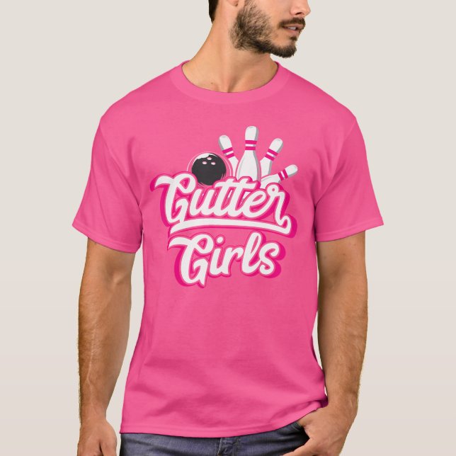 Camiseta Garotas-Gutter Correspondendo à Equipe Mulheres da (Frente)