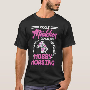 Camiseta Garotas Legais Hobby Horsing Cavalo de Pau