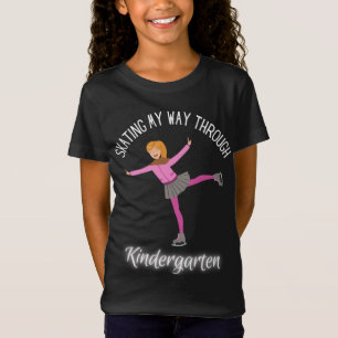 Camiseta Garotas Loiras Patinando no Meu Caminho Através do