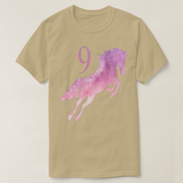 Camiseta Garotas Maravilhosas 9º Aniversário, Horse Waterco (Frente do Design)