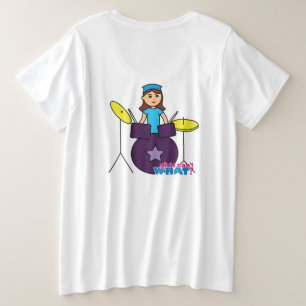 Camiseta Garotas não sabem o quê? Design Personalizado do C