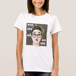 Camiseta Garotas Nerds Dominam o Mundo