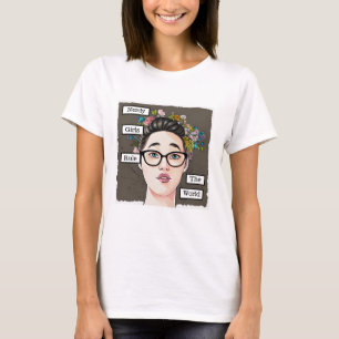 Camiseta Garotas Nerds Dominam o Mundo