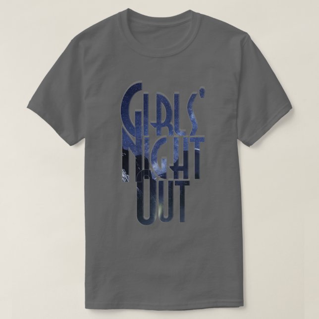 Camiseta Garotas Noite Fora (Frente do Design)