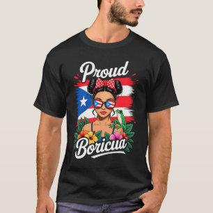Camiseta Garotas Porto-Riquenhas Boricua Porto Rico Herança