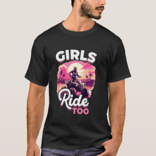 Camiseta Garotas quádruplas de ATV também andam!