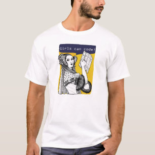Camiseta Garotas sabem escrever código!