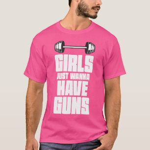 Camiseta Garotas Só Querem Ter Armas - Levantamento de Peso