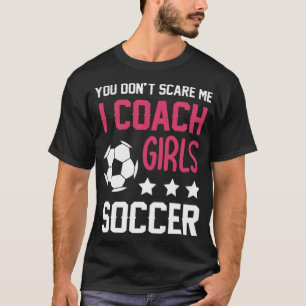 Camiseta Garotas treinando presentes gol de futebol 