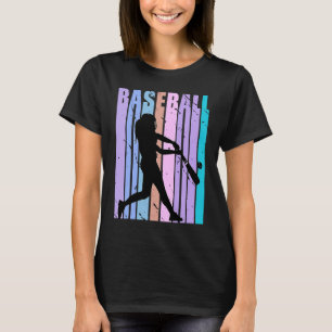 Camiseta Garotas Ventiladoras de Baseball Cores do netball