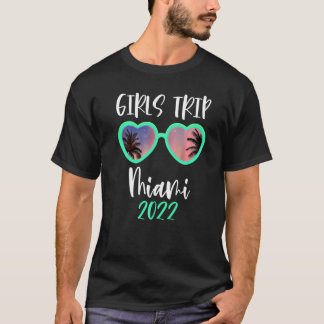Camiseta Garotas Viajam Miami 2022 Férias à Noite