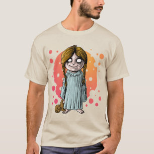 Camiseta Garotinha assustadora