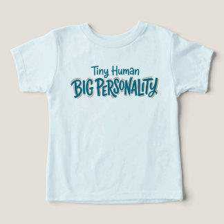 Camiseta Garotinho com muita personalidade
