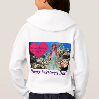 Camiseta garotinho. Feliz dia de os namorados. doe/sereia