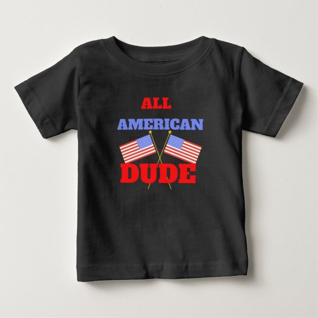 CAMISETA GAROTO AMERICANO TOTAL (Frente)