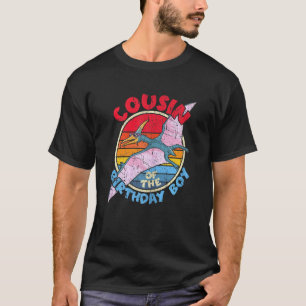 Camiseta Garoto Aniversário Eu Primo I Pterodactylus I Famí